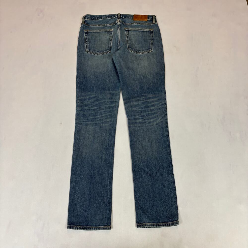 Buck Mason Slim Straight Jeans in Medium Blue - Picture 3 of 12